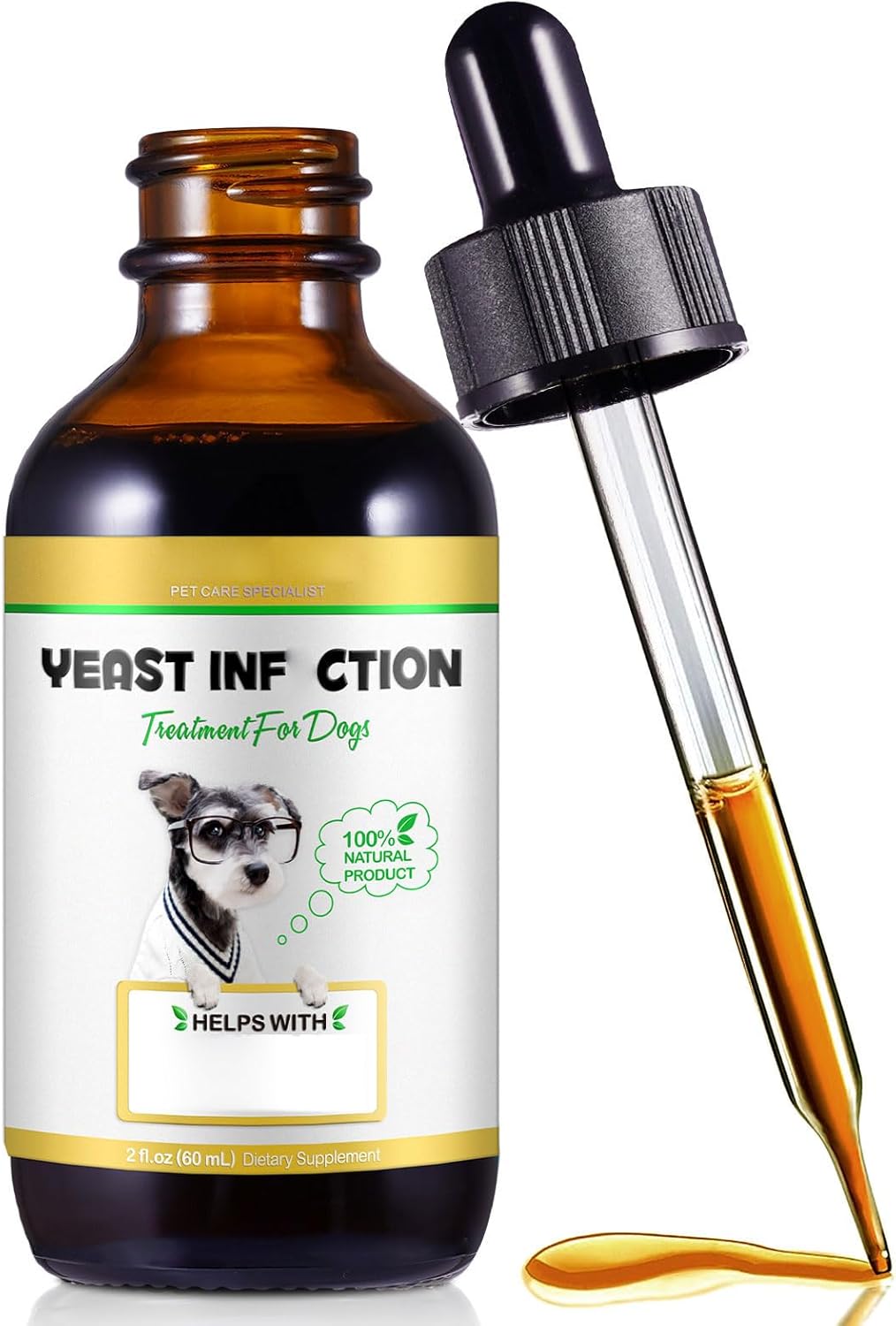 Yeast Infection Treatment for Dogs, Suitable for All Breeds and Ages