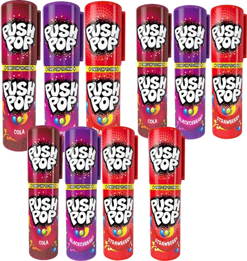 Bazoka lollipop in tube 15g - Delight Both Young and Old (10 Tubes)