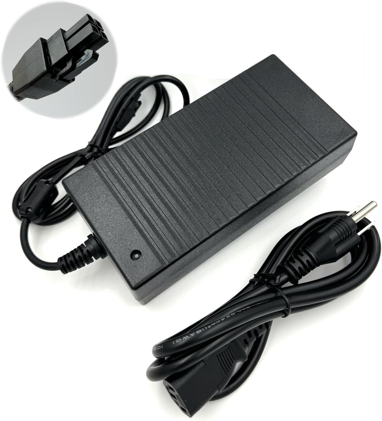 AC to DC Adapter Switching Mode Power Supply Compatible with FANATEC Boost Kit 180 (8NM) CSL DD - DD Pro/GT (Gran Turismo) Endor6200-2400750P Endor6200-2400750-15C01