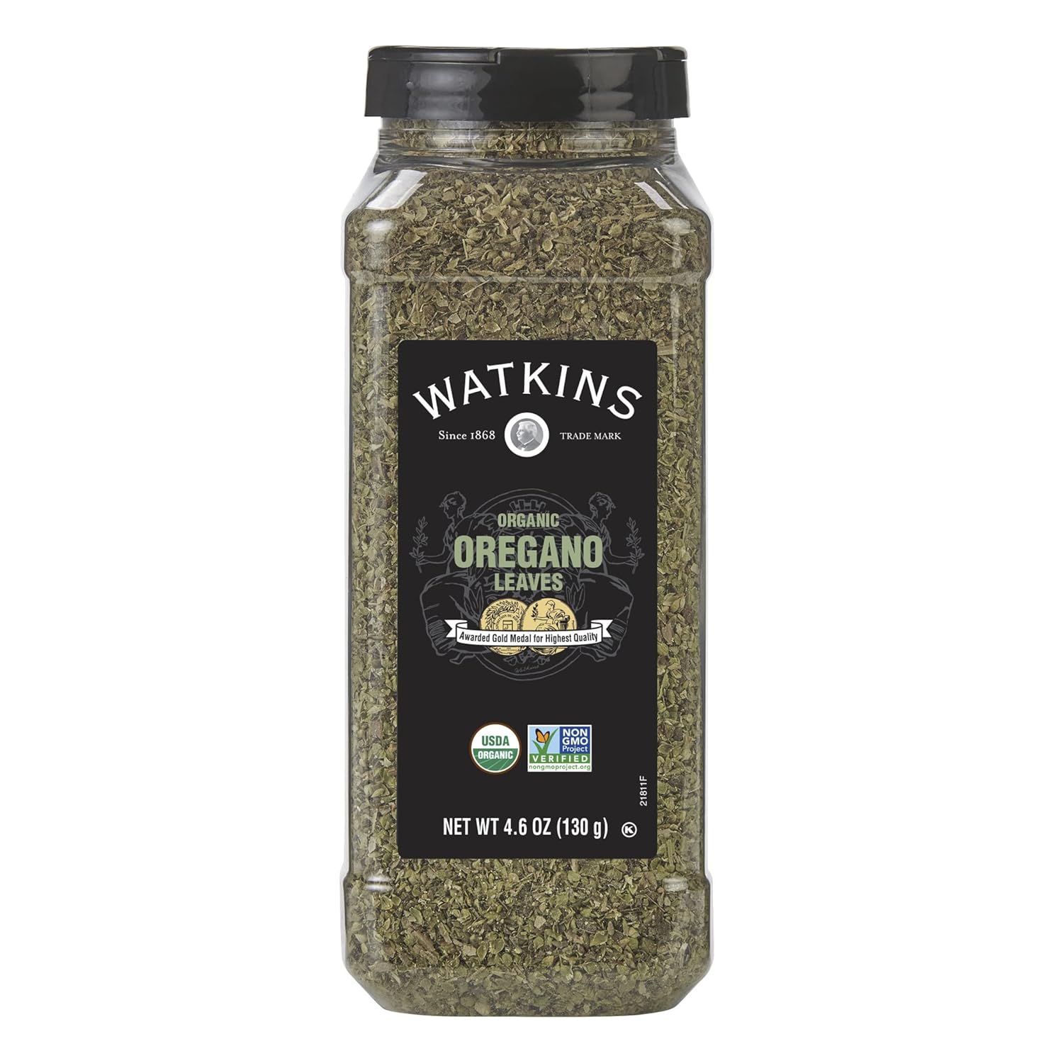 Watkins Gourmet Spice, Organic Oregano, Bulk Food Service Size, 4.6 oz (Pack of 1)