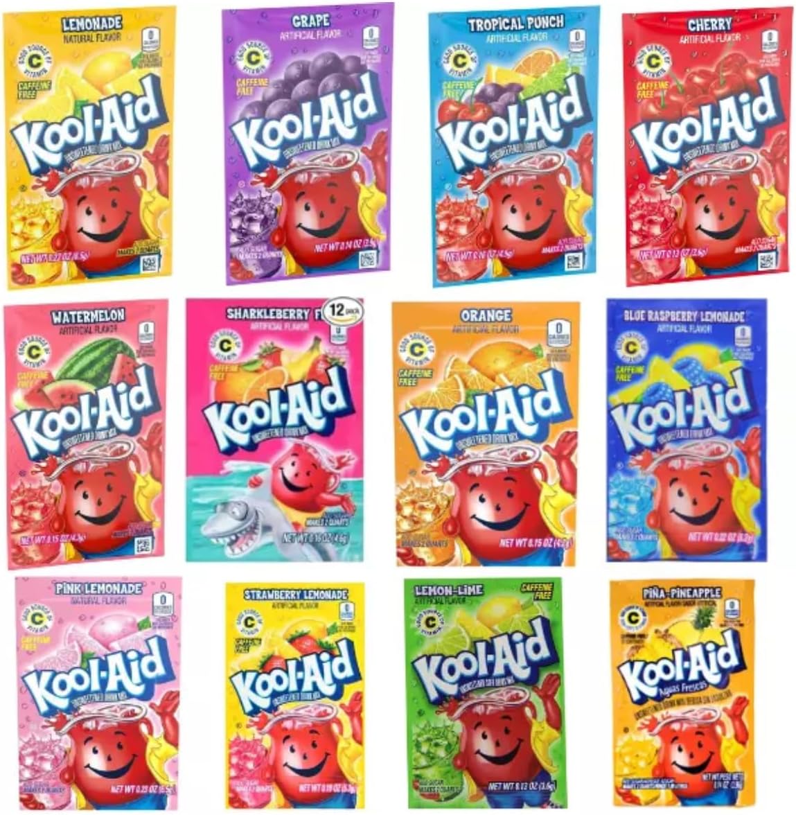Kool-Aid 12 Pack Variety Selection