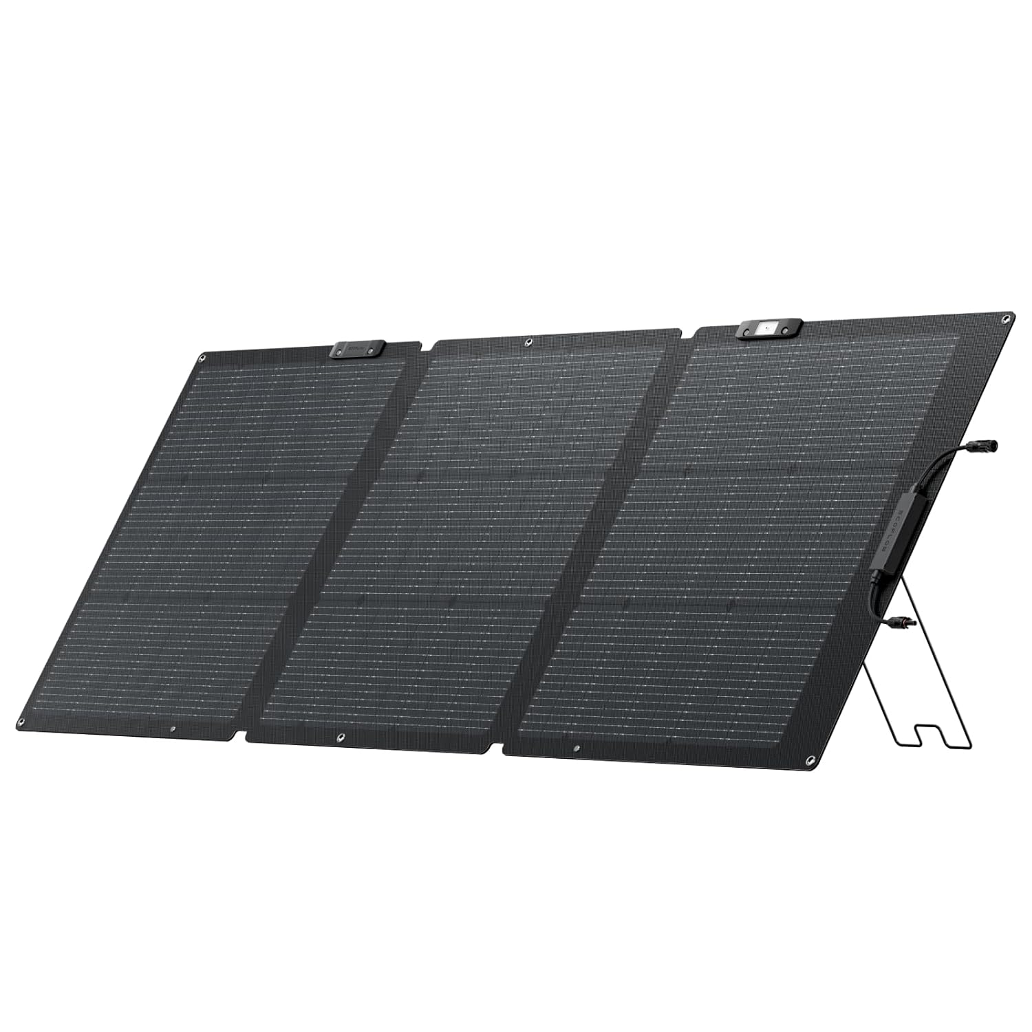 EF ECOFLOW 160 Watt Portable Solar Panel for Power Stations, 25% High Conversion Efficiency Foldable Solar Panel with Adjustable Kickstand IP68 Waterproof for Outdoor Camping RV, NextGen Version