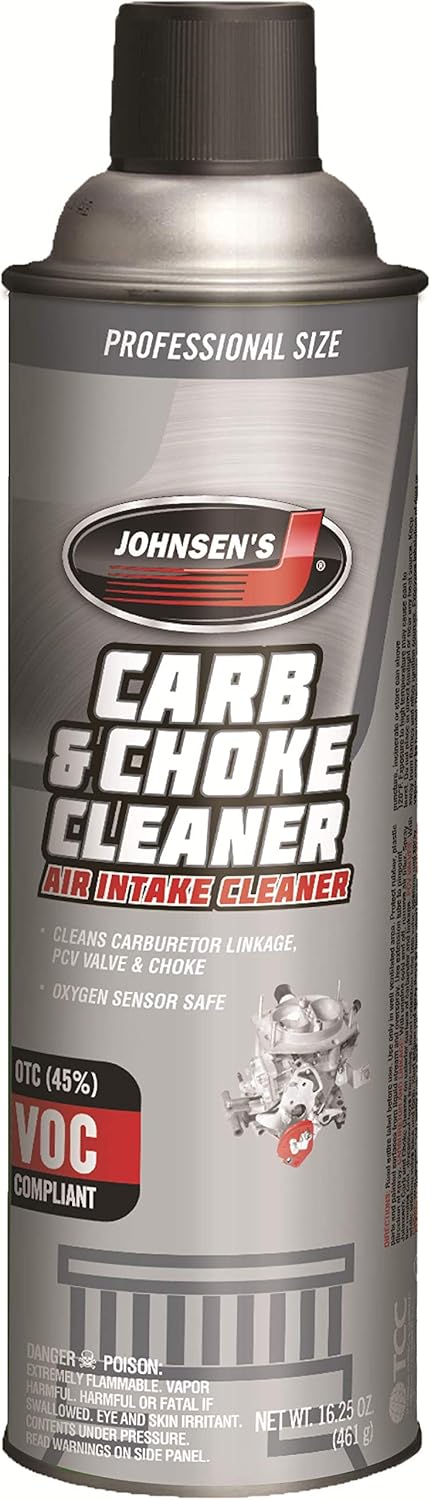 Johnsen's 4642 VOC Compliant Carburetor Cleaner Spray - 16.25 oz.