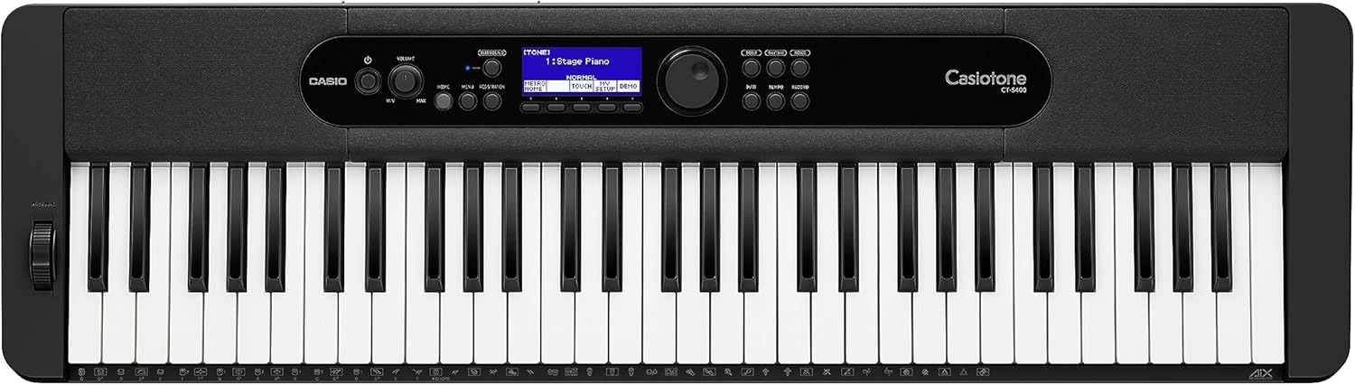 Casio Casiotone CT-S400 61-Key Portable Keyboard