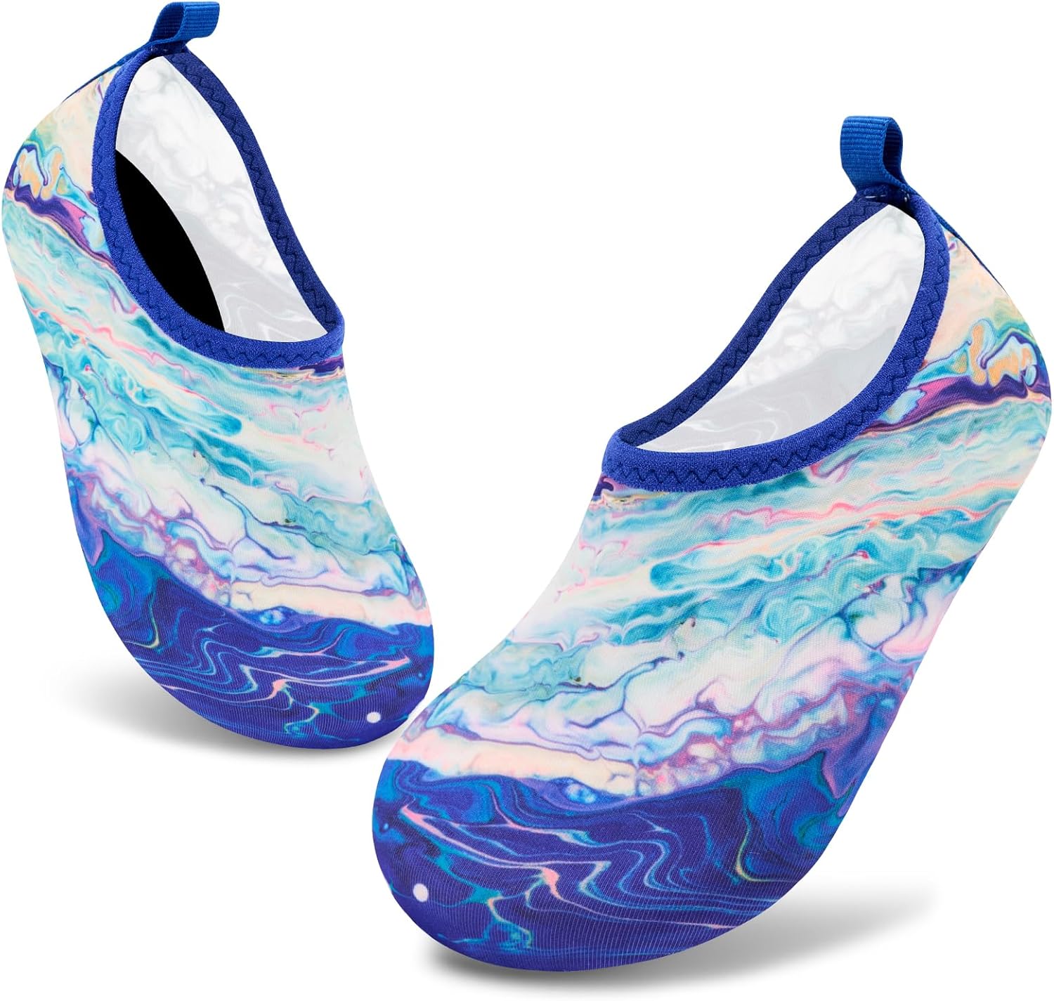 VIFUUR Kids Water Shoes Girls Boys Quick Dry Aqua Socks for Beach Swim Outdoor Sports