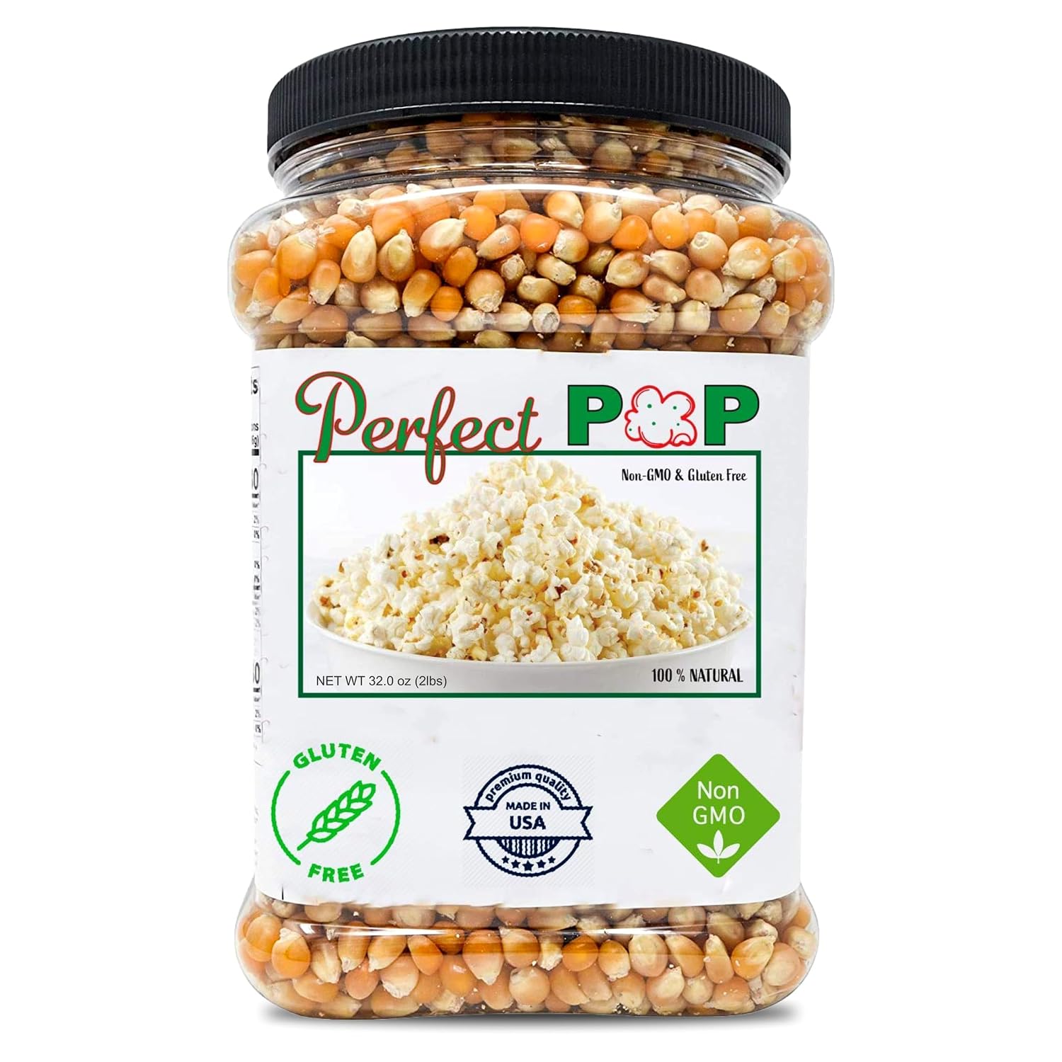 Premium Gourmet Original Popcorn Kernels (Butterfly Style) - 2lbs