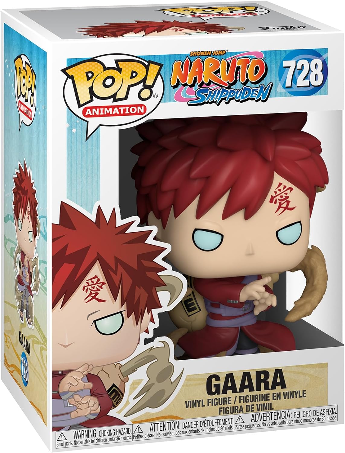 Funko POP! Animation: Naruto - Gaara - Collectable Vinyl Figure - Gift Idea - Official Merchandise - Toys for Kids & Adults - Anime Fans - Model Figure for Collectors and Display