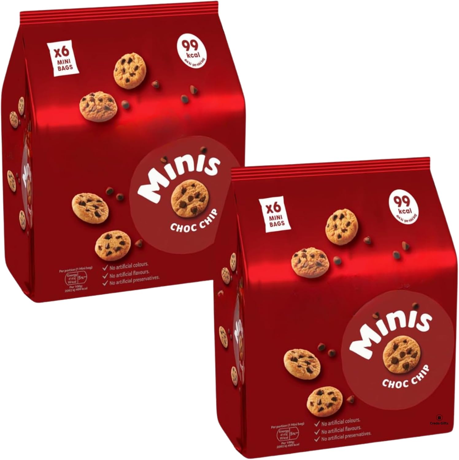 Chocolate Cookies Bundle With Maryland Minis Chocolate Chip Cookies 6x118.8g (2 Pack)