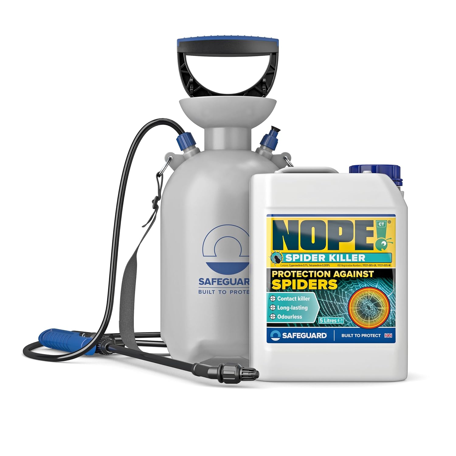 NOPE! CP Spider Killer Spray (5 Litre & Sprayer) - Contact Killer