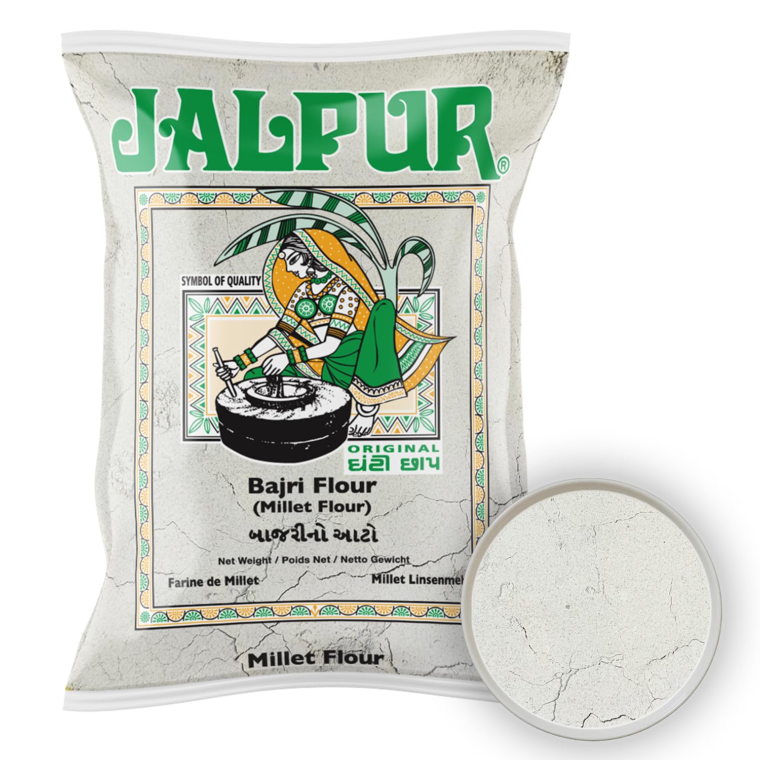 Jalpur, Bajra (Millet) Flour, 2 Kilogram(kg)