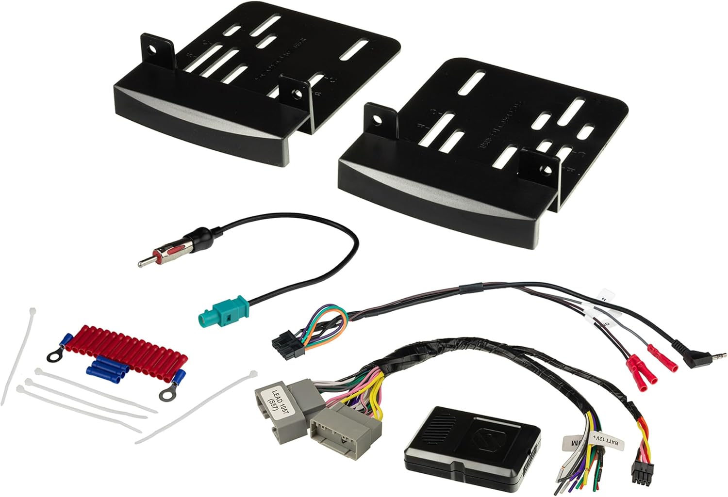 Scosche CR0714DDCS Double DIN Radio Install Dash Kit Compatible with Select 2007-20 Chrysler, Dodge or Jeep Vehicles - Complete Car Stereo Installation Kit - See Fit Guide in Images to Verify Vehicle