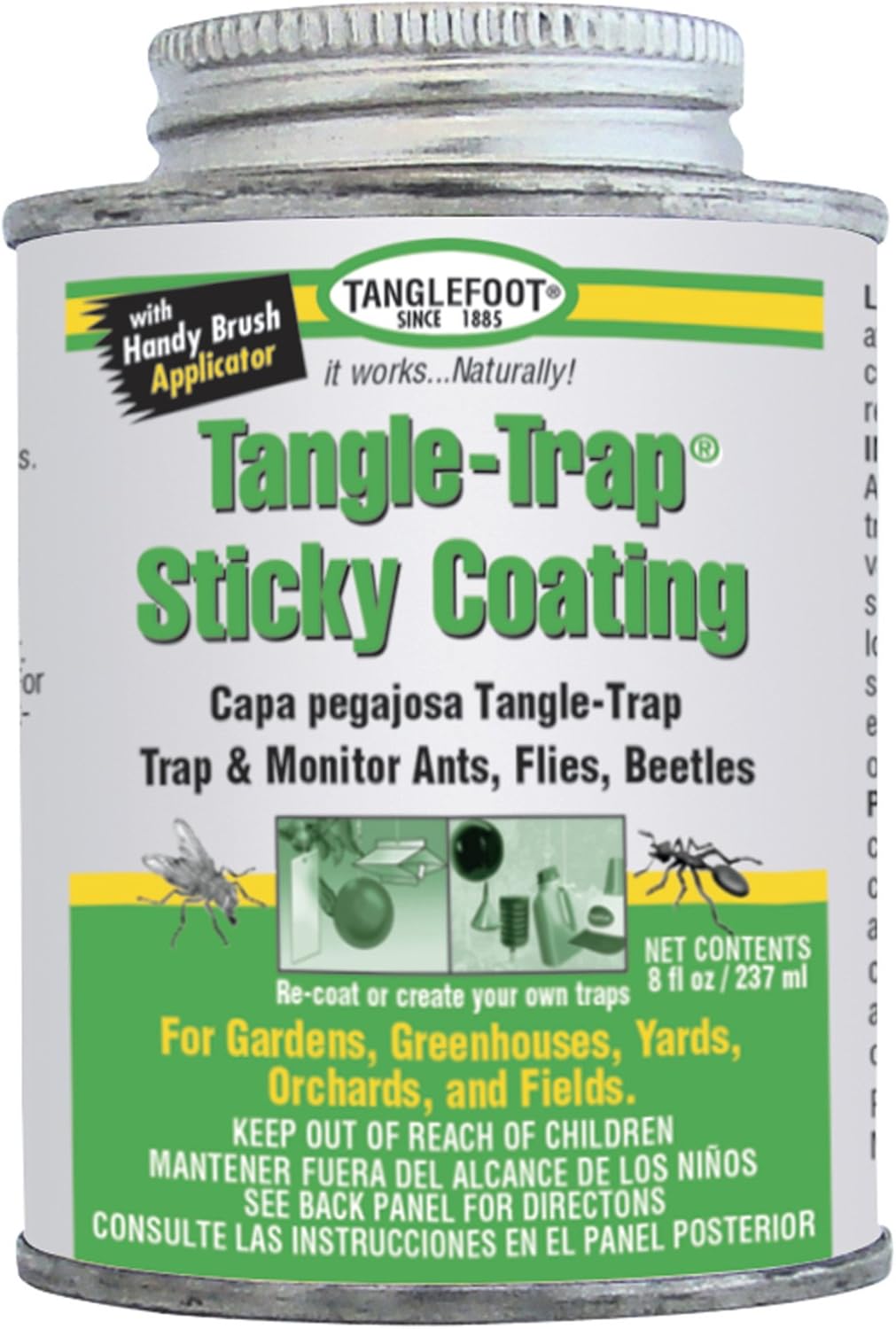 Tanglefoot Tangle-Trap Sticky Coating (Brushable), 8 oz.