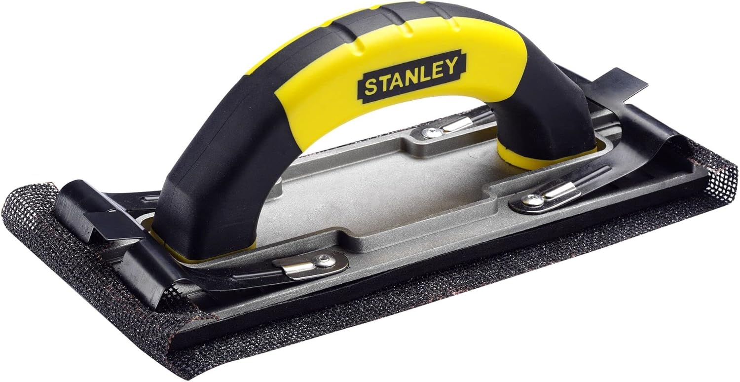 Stanley 005927 305x101mm Hand Sander, Black/Yellow