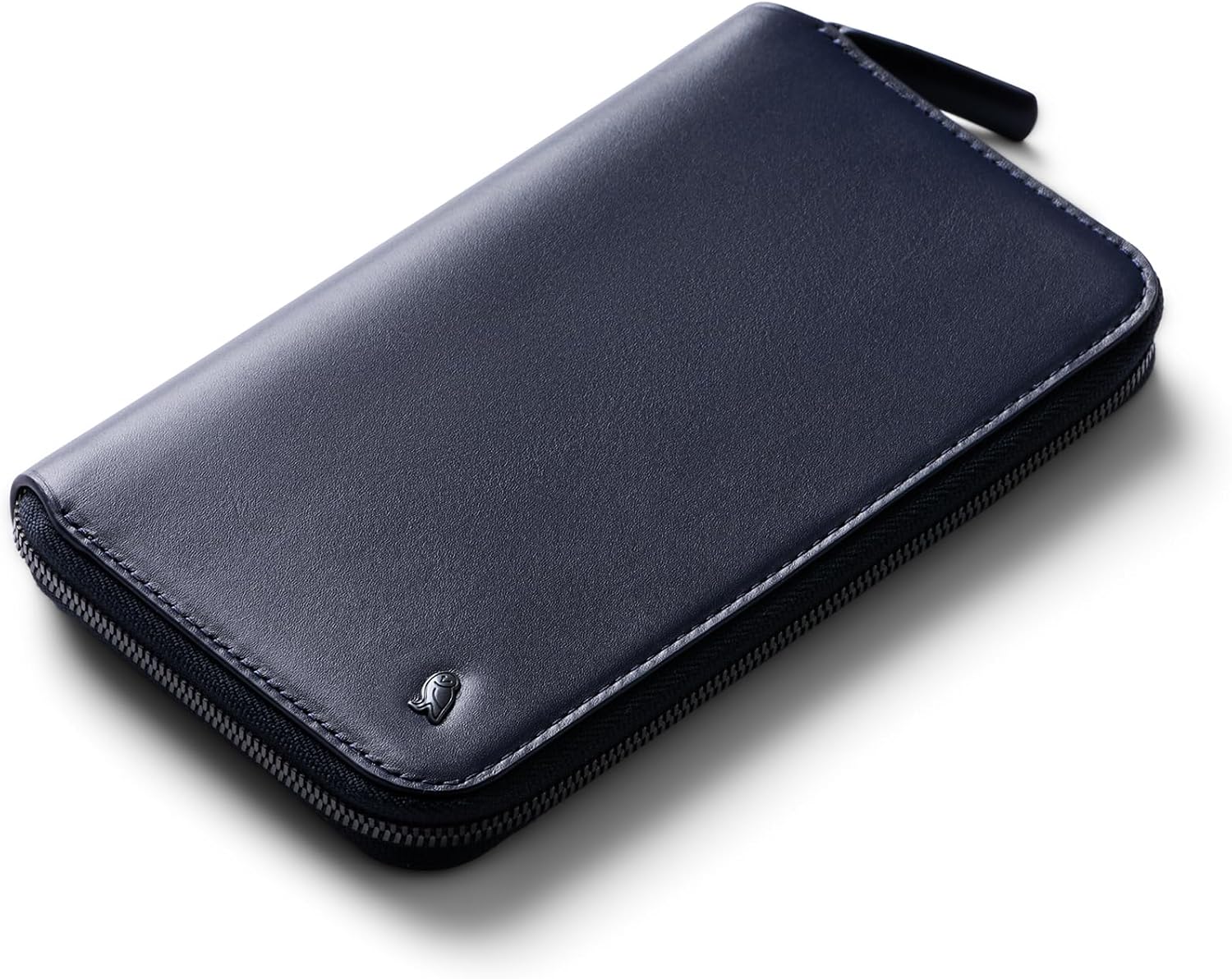 Bellroy Travel Folio, Leather Passport Wallet - Navy