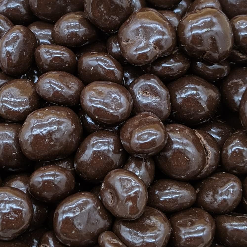 Plain Chocolate Covered Roasted Coffee Beans 500 gram Bag (1/2 Kilo)