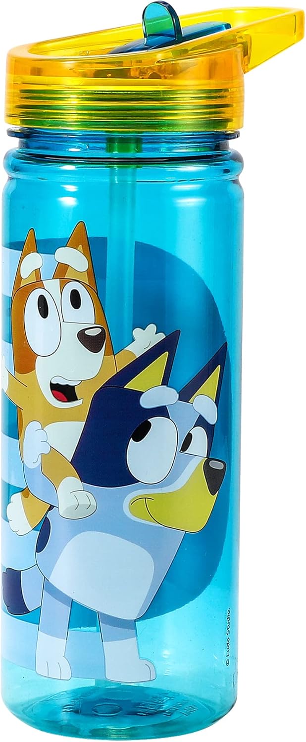 Zawadi Global Bluey 580ml Water Bottle for Kids School Drinks Bottle Made of Durable Ecozen Reusable BPA Free