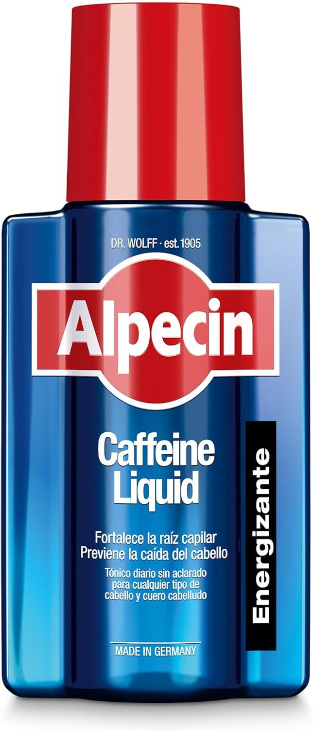 Alpecin Caffeine Liquid 200ml | Anti-Hair Loss Lotion for Men | Prevents Hair Loss with Caffeine, Zinc & Niacin Complex