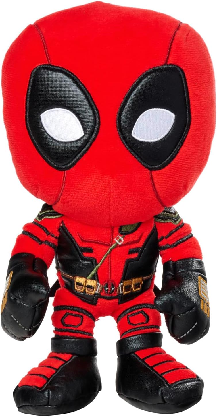 Simba MARVEL Deadpool plush figure 25cm medium size plush figure, from the MARVEL Studios Deadpool and Wolverine movie, toy for fans and collectors