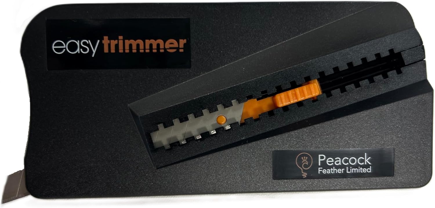 Peacock Feather Easy Trimmer Wallpaper Cutting Tool – Edge and Corner Trimming Decorating Guide Tool for Precise Wall Covering, DIY Home Improvement, Professional-Grade Wallpaper Cutting Solution