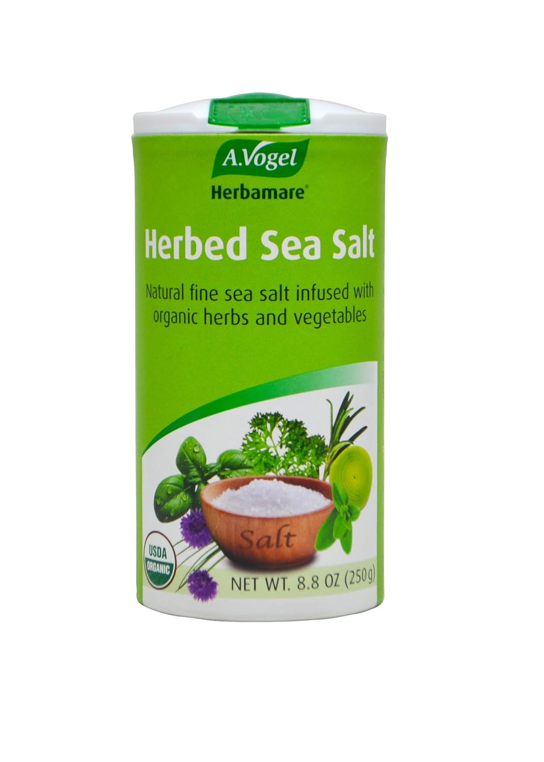 A.Vogel Organic Seasoning Salt Herbamare, 8.80 Ounce