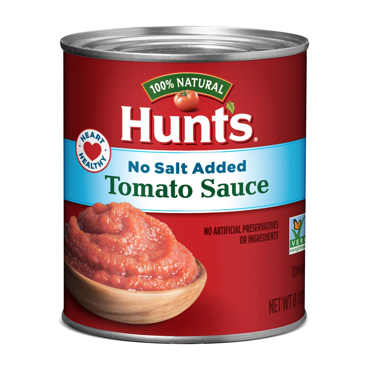 Hunt's Tomato Sauce No Salt Added, Keto Friendly, 8 oz