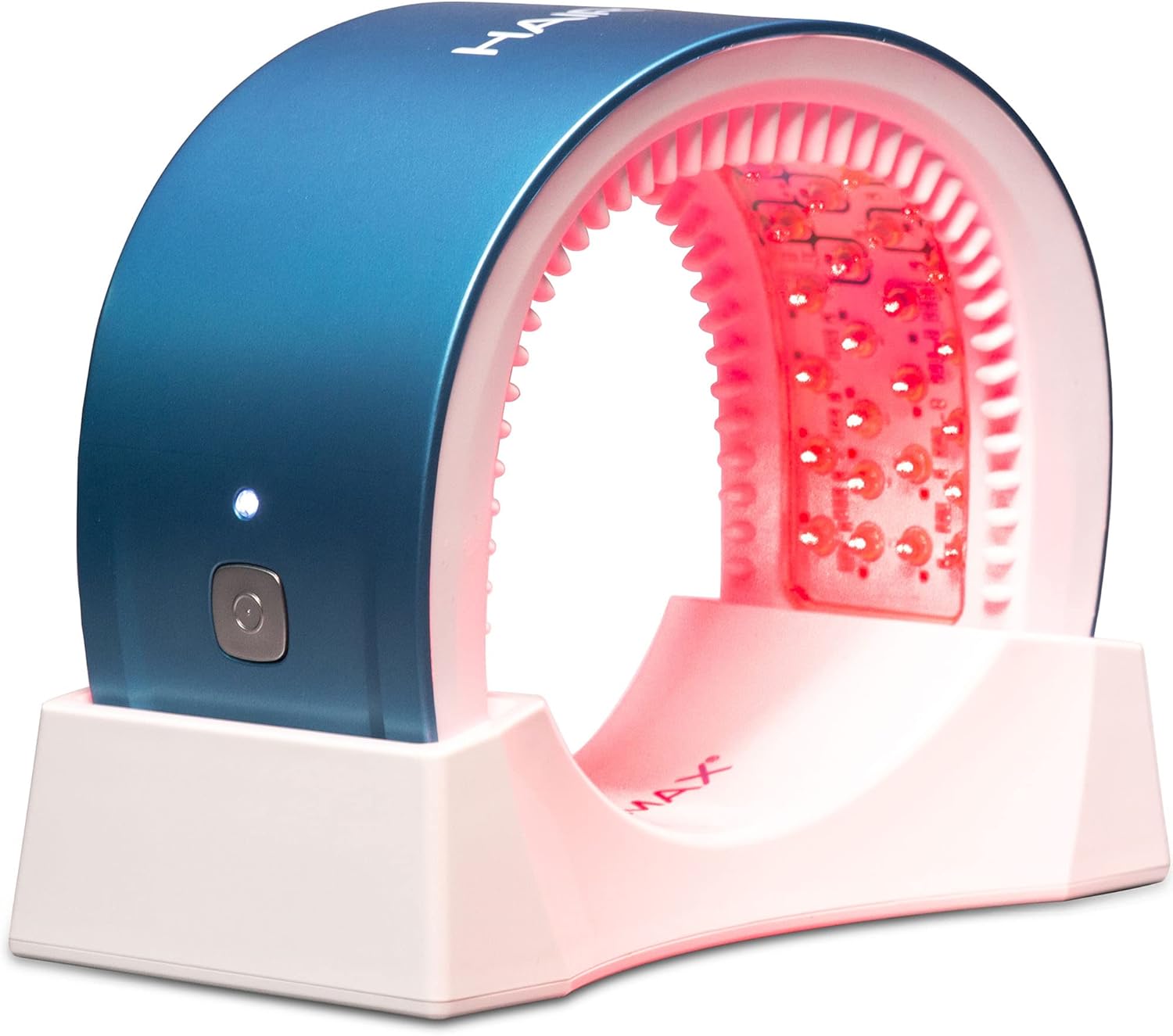 HairMax Laser Hair Growth Band LaserBand 82 ComfortFlex. Full Scalp Hair Loss Treatment For Men And Women That Stimulates Hair Growth, Reverses Thinning Hair, Regrows Denser, Fuller Hair