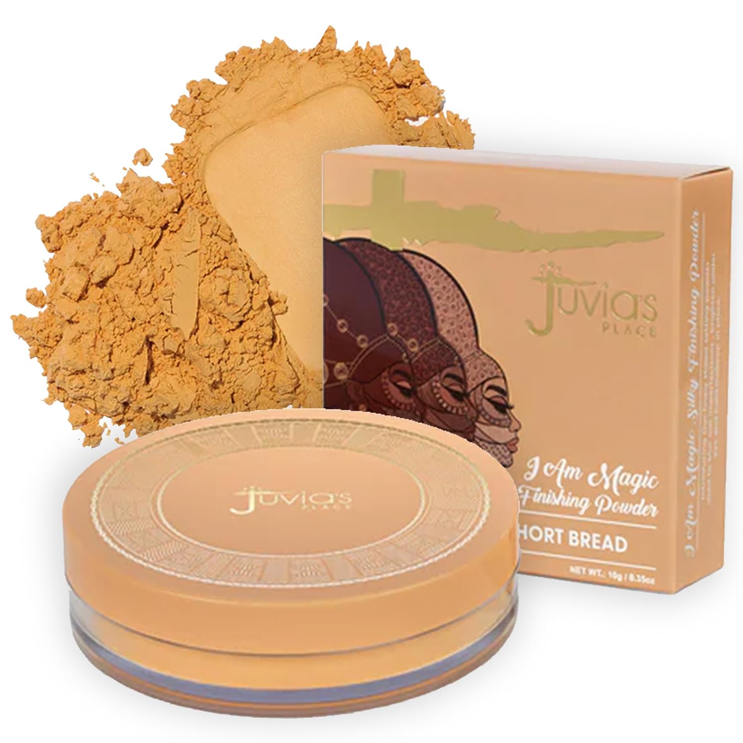Juvia's Place I Am Magic Silky Finishing Powder - Short Bread, Face Powder
