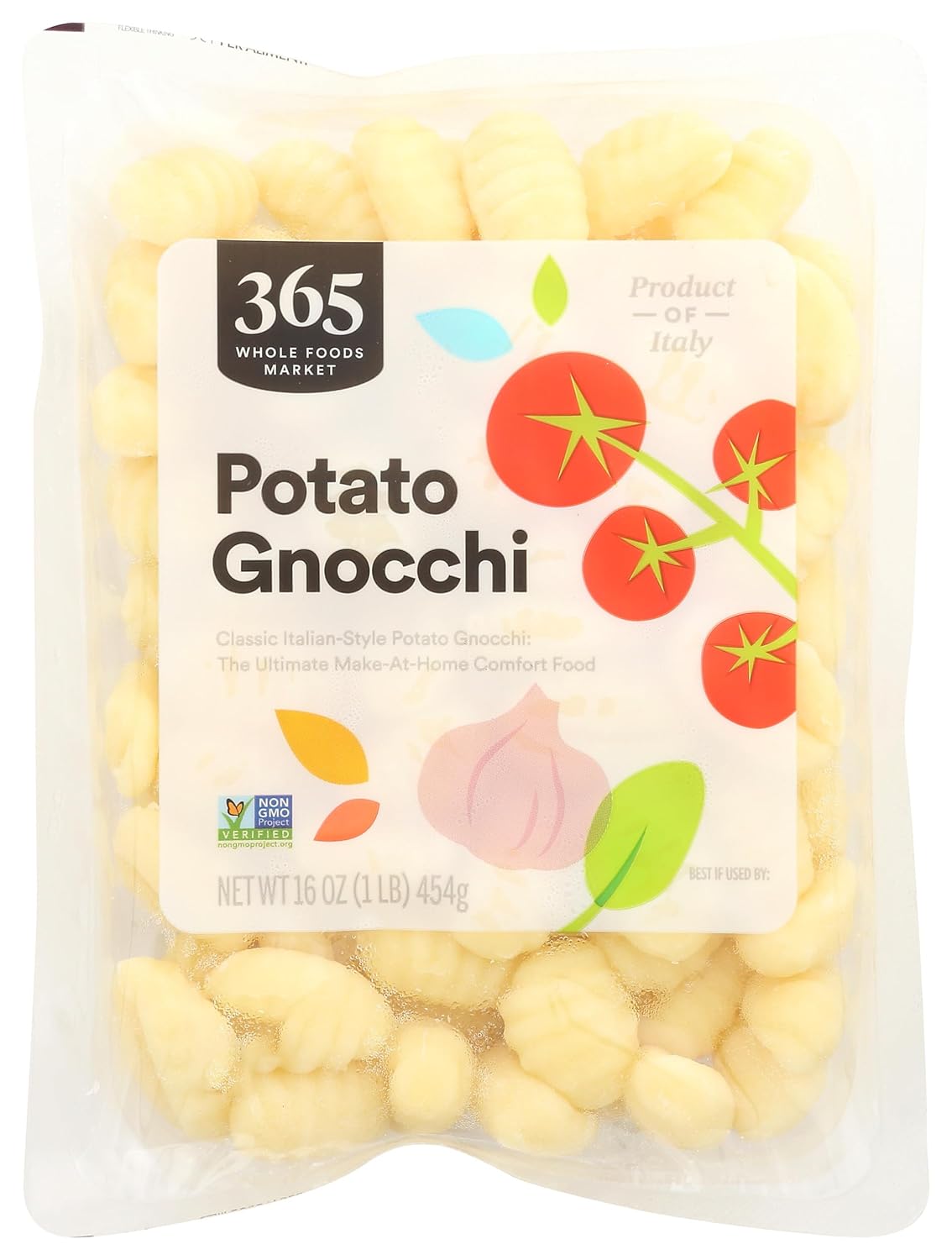 365 by Whole Foods Market, Gnocchi Potato Vegan, 16 Ounce