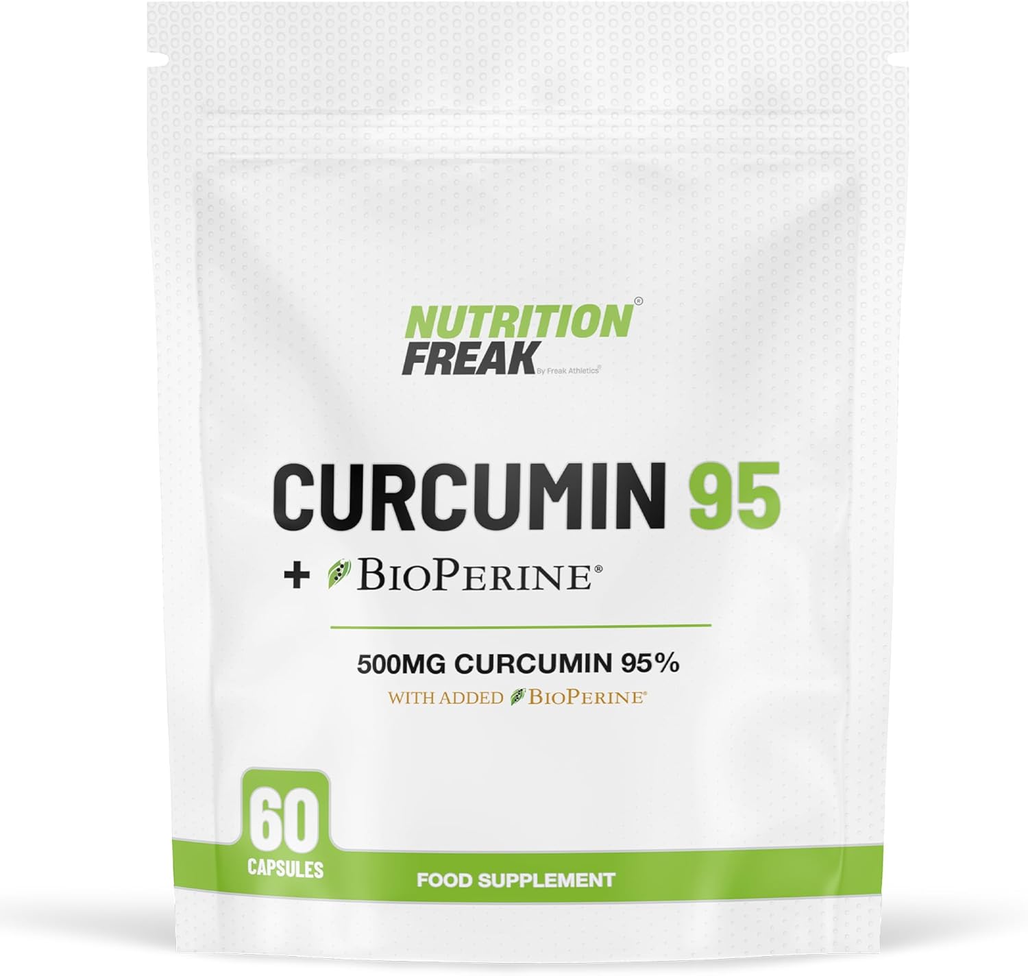 Curcumin 95 + Bioperine® 60 Turmeric Curcumin Capsules High Strength with Black Pepper - Curcumin 95% & Black Pepper - Turmeric Curcumin UK Made…