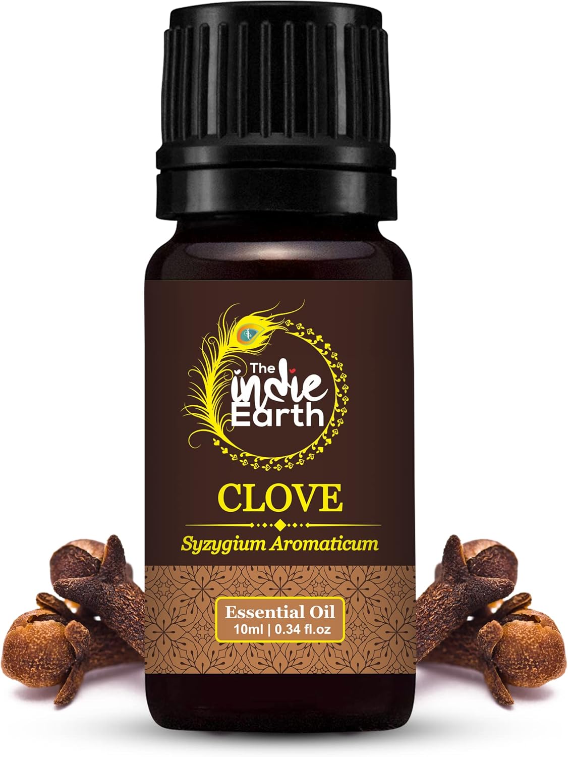 100% Pure & Undiluted Clove Essential Oil - Maintain Healthy Skin & Boost Body's Defence - for Aromatherapy & Topical Use - Sourced Directly from Indonesia 10 ml