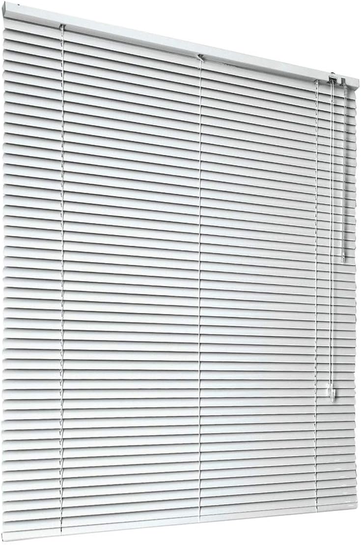 HSYLYM Aluminum Venetian Blinds (100 * 130cm, White)