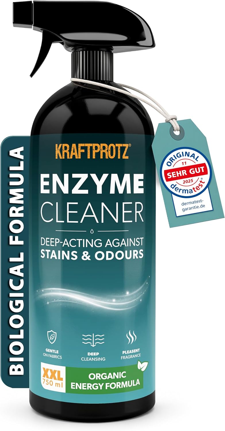 Enzyme Cleaner Spray 750 ml - Biological Stain & Odour Remover Enzymatic