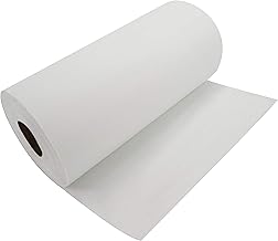 New brothread Tear Away Machine Embroidery Stabilizer Backing 12" x 50 Yd roll - Medium Weight 1.8 oz - Cut into Variable Sizes - for Machine Embroidery and Hand Sewing