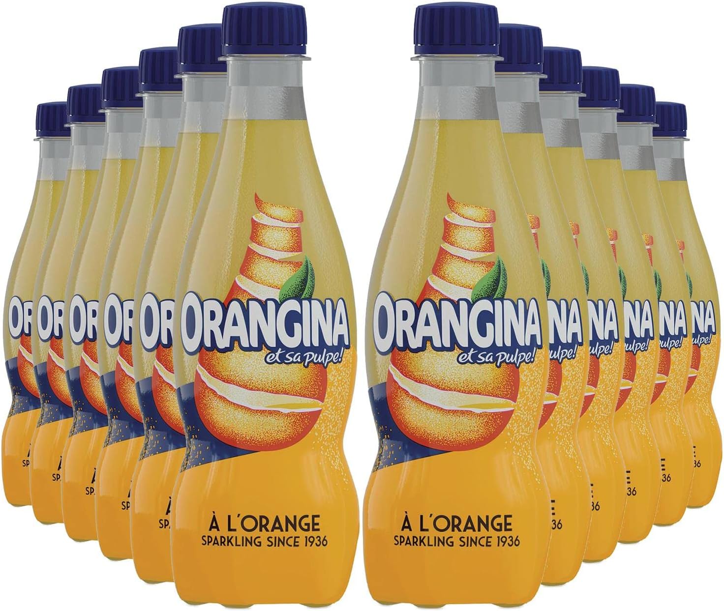 Orangina Sparkling Fruit Drink 420ml x 12