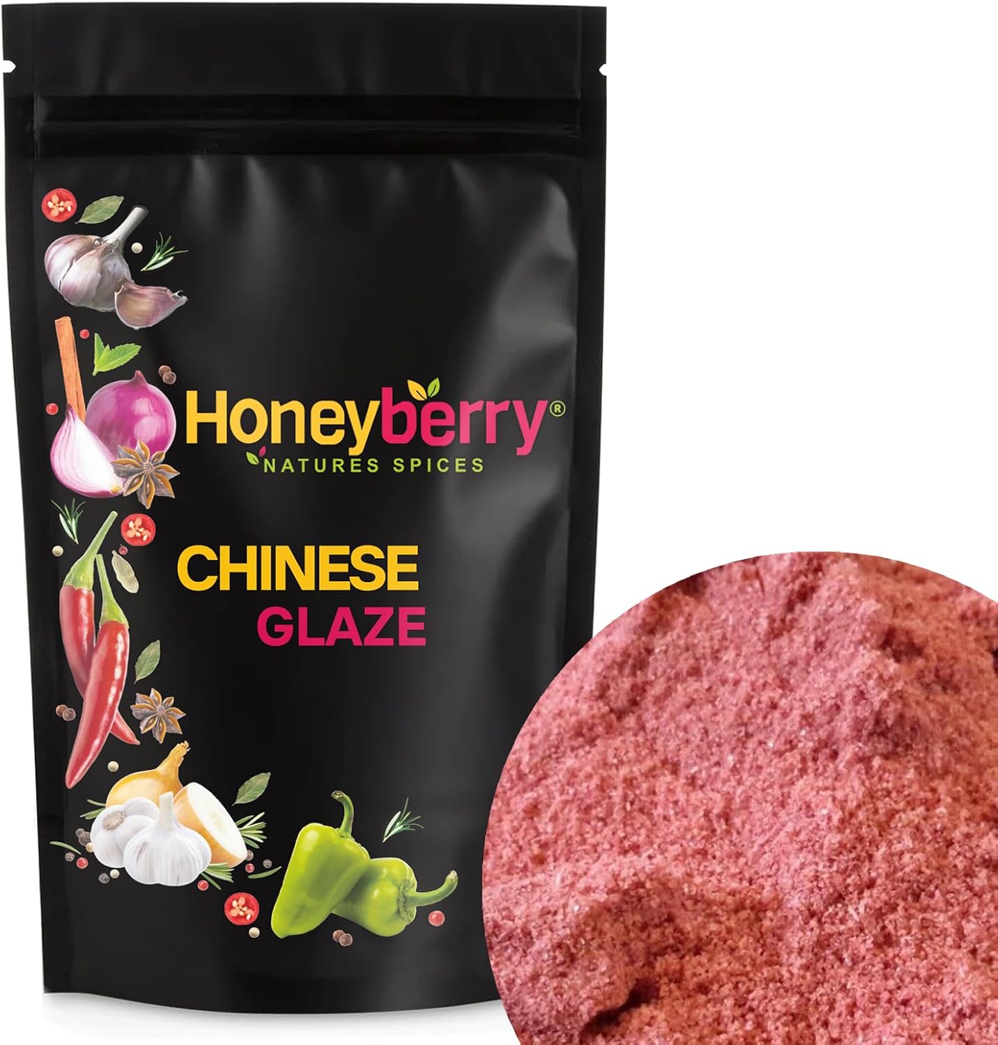Chinese Glaze 100g - BBQ Rubs and Seasoning for Meat Chicken Beef Pork Lamb Fish Burger Sausage Cheese Vegetable Tofu - All Purpose Dried Spices Powder Blend - Mixed Barbecue Rub Grill Marinade