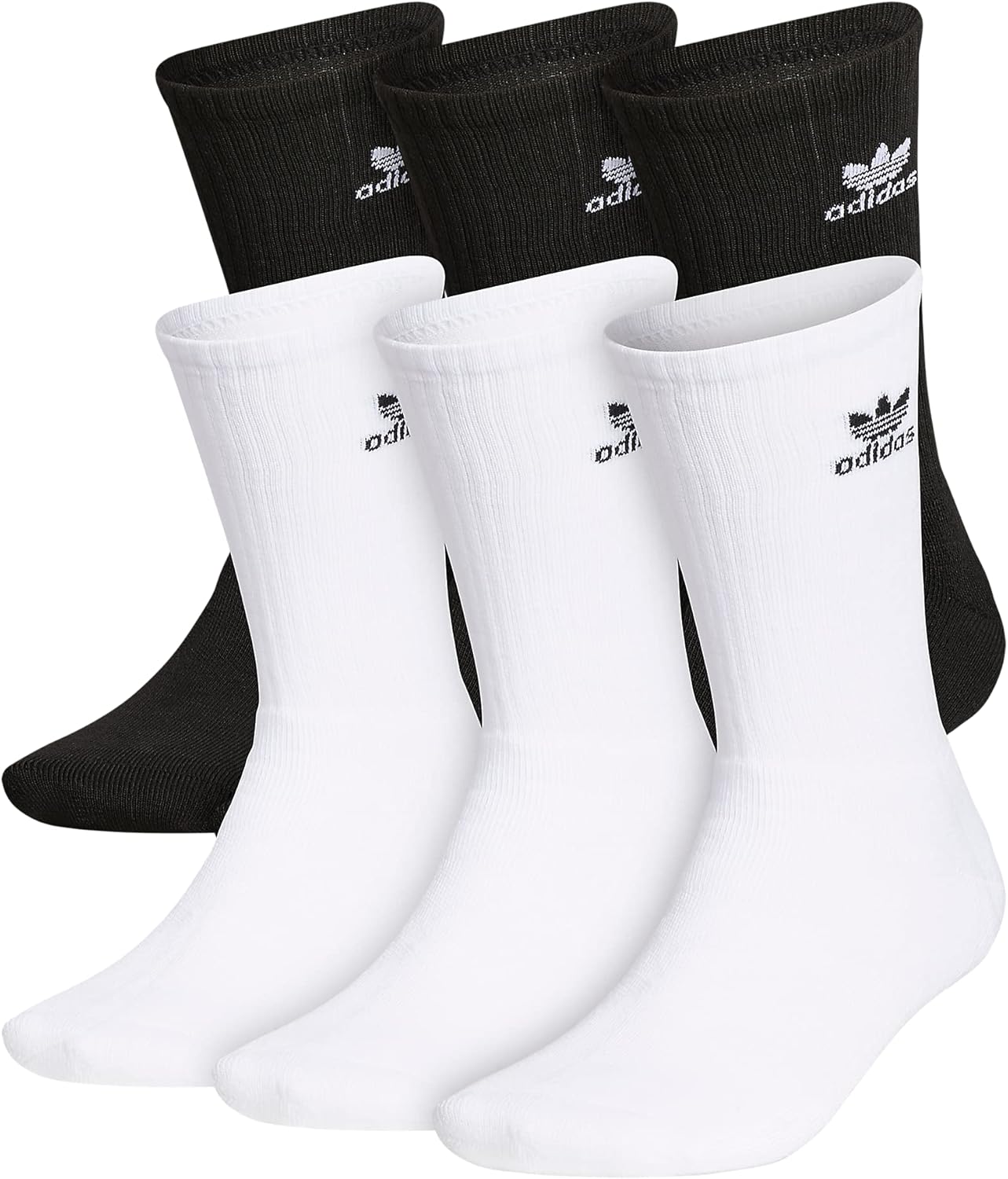 adidas Originals Trefoil (6-Pair) Crew Sock