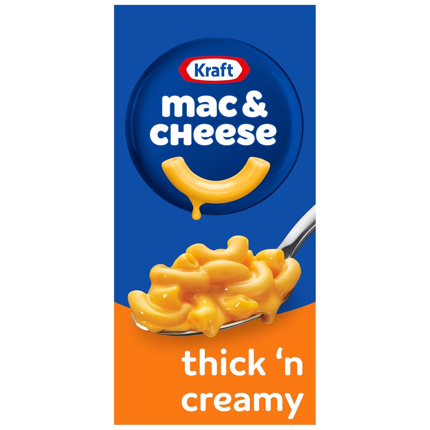 Kraft Thick 'n Creamy Mac & Cheese Macaroni and Cheese Dinner, 7.25 oz Box