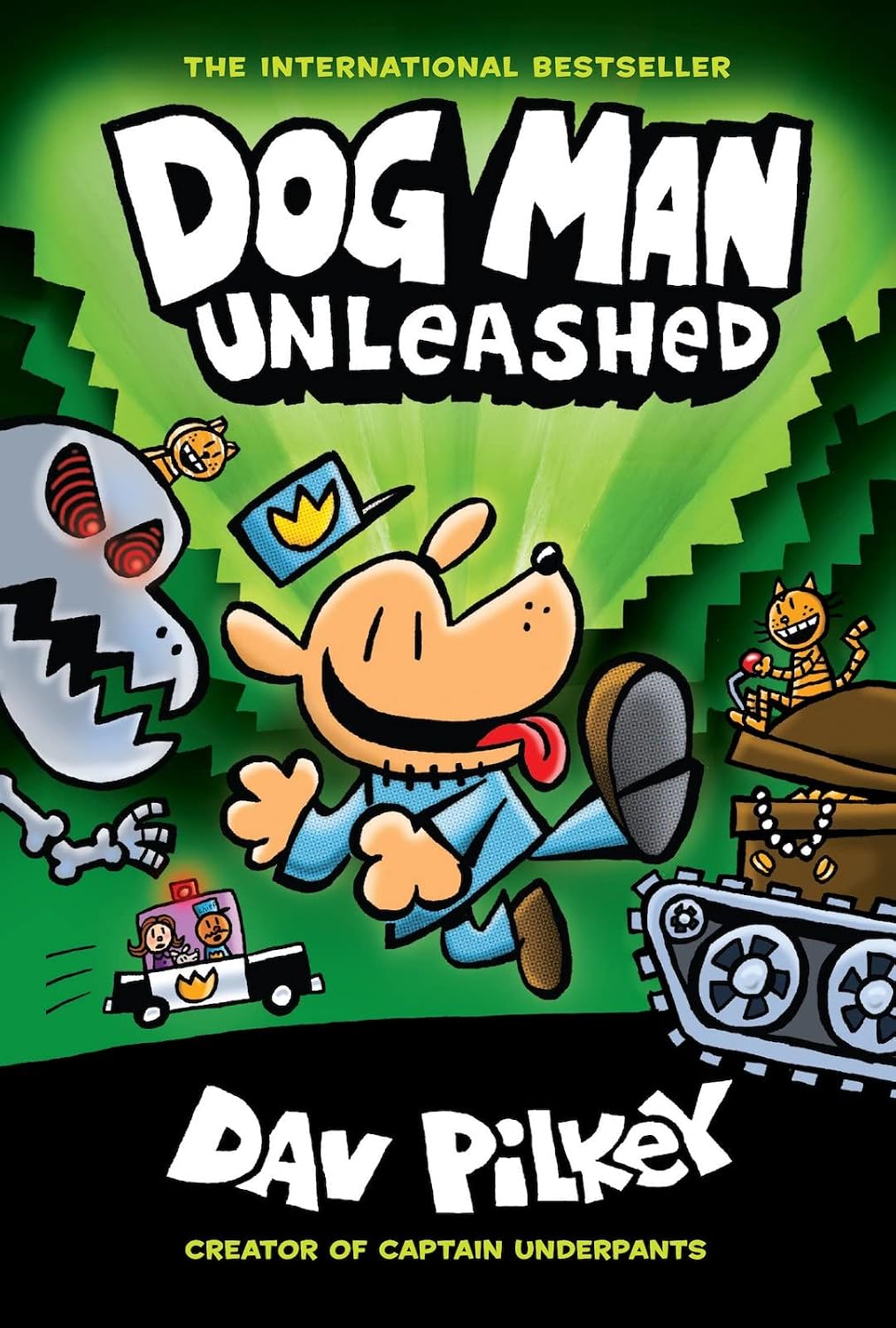 Dog Man Unleashed: A Graphic Novel (Dog Man #2): From the Creator of Captain Underpants