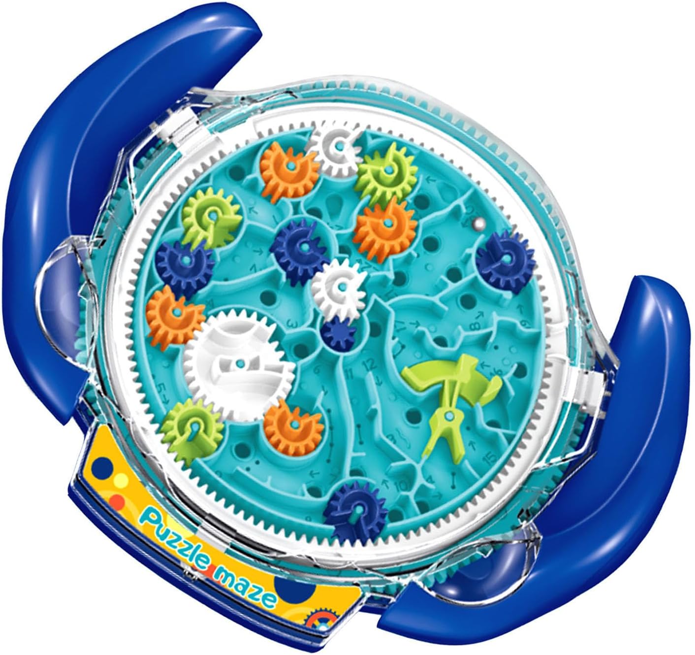 JRD&BS WINL 3D Brain Maze Game Brain Teaser Game for Kids Fidget Toy for All Age Educational Puzzle Toys for Boys and Girls Birthday Gifts for Kids Toys for Age 6-12 Year Old Puzzle Maze (Blue)