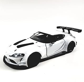 KiNSMART Toyota GR Supra Concept Racing Edition 1/36 Scale Diecast Race Car (White)