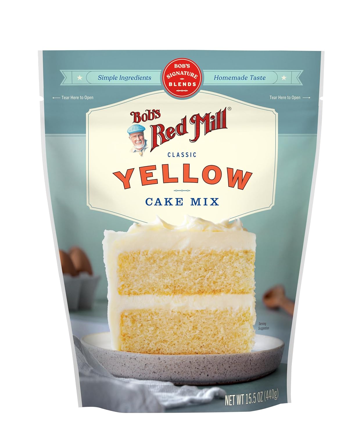Bob's Red Mill Signature Classic Yellow Cake Mix, 15.5 oz