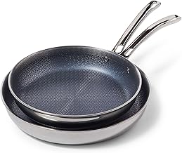 Viking Culinary Hybrid Plus 3-Ply Nonstick Fry Pan, 2-Piece Set, 9.5 and 11 Inches