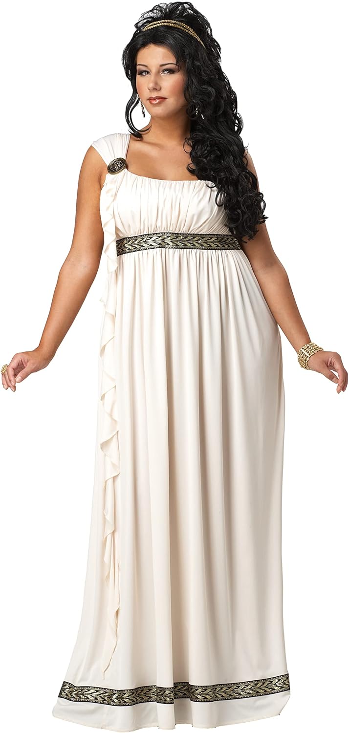 Plus Size Olympic Goddess Costume