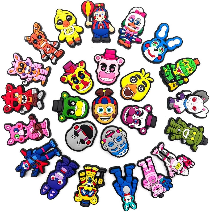 Shoe Charms for Kids,Women Cartoon Shoe Decoration for Shoes Bracelet Wristband Clog Sandals Birthday Gifts