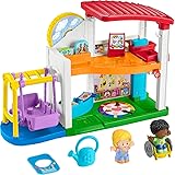 Fisher-Price Little People Toddler Playset Play for All School with 2 Figures & 2 Accessories for Preschool Pretend Play Ages 1+ Years