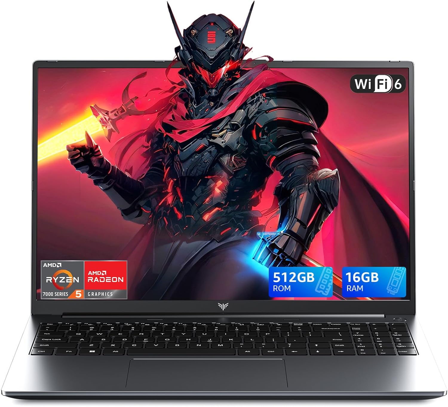 Laptop, 2026 Laptop, ΑΜD Ryzen 5 7430U (Up to 4.3GHz),16GB RAM 512GB NVMe SSD, 15.6-in IPS Laptop Computer WiFi 6, Numeric Keypad, Home Laptops Office Laptops, HDMI Type-C