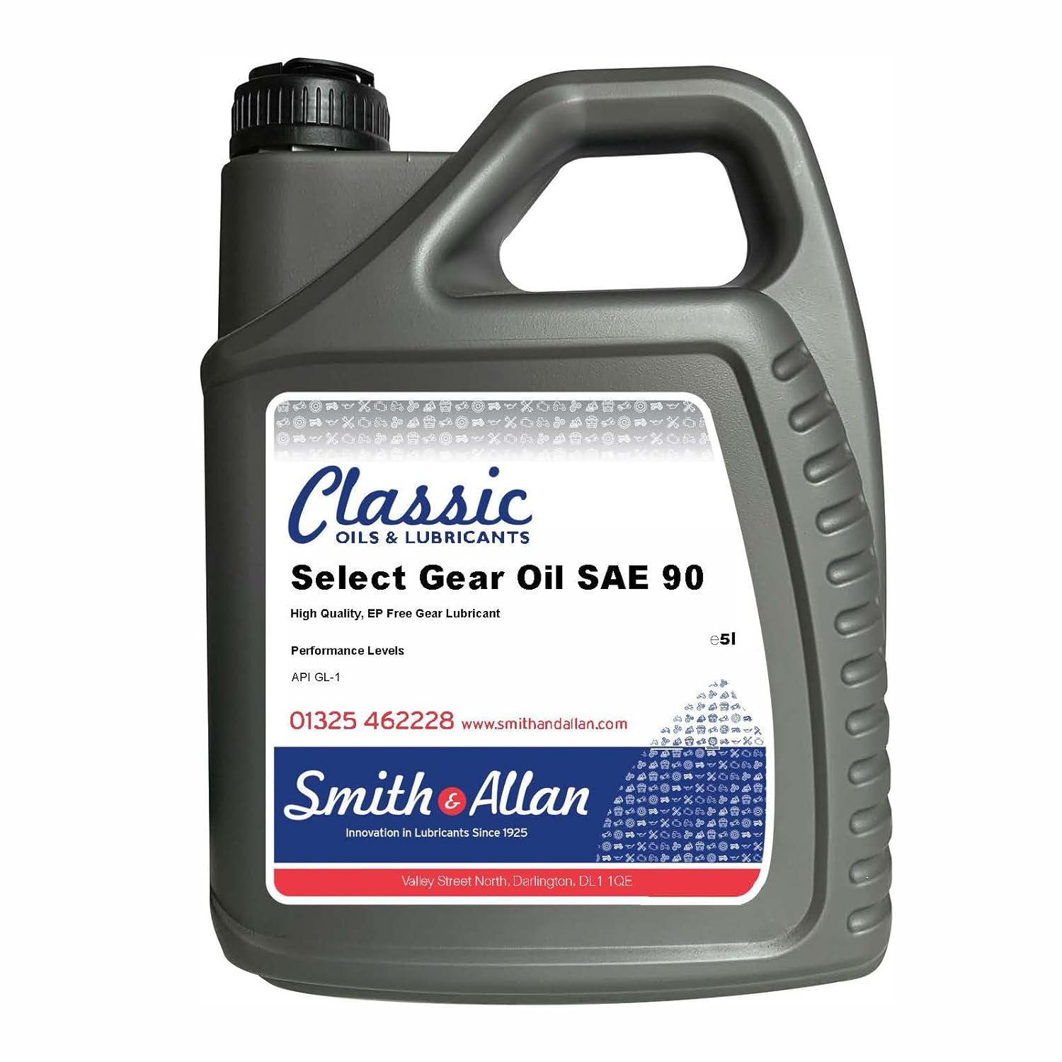 Classic SAE 90 Non EP Gear Oil Vintage EP Free 5 Litre 5L