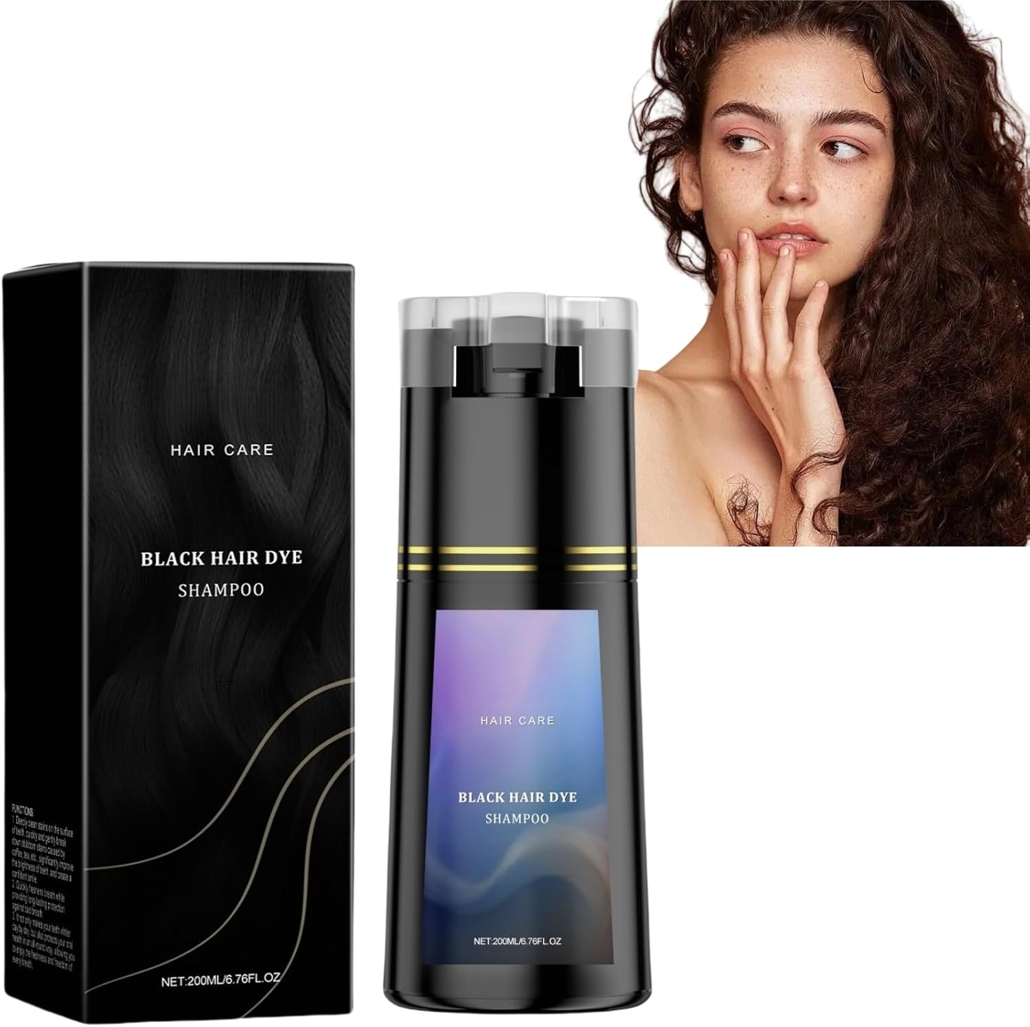 Polar Hair Dye Shampoo,Colour Shampoos Care,Colouring Shampoos,Anti Grey Shampoo,Fast and Effective Dyeing,Cover Grey Hair,Persistent Color Locking,Deep Nutrition,Easy to Use,Save Time and Effort