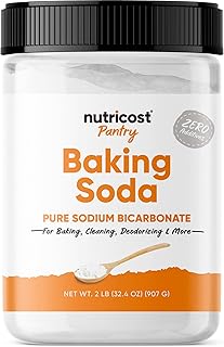Nutricost Baking Soda (2 LBS) - For Baking, Cleaning, Deodorizing, and More (Pantry)