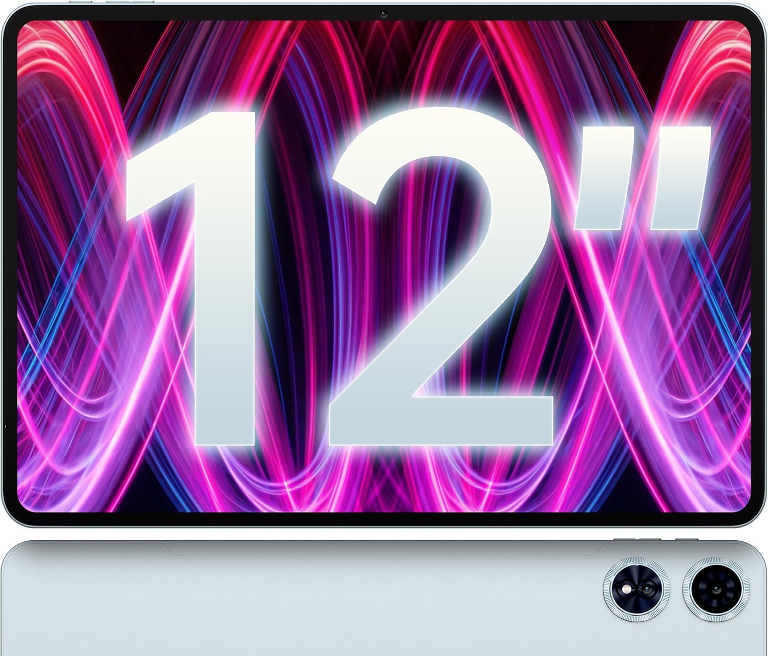 TECLAST T60 Plus Tablet 12 Inch Android 14,16(6+10) GB RAM 128GB ROM(TF 1TB), Octa-Core 2.0GHz, 4GLTE+5G WiFi, 2K FHD 2000x1200, Dual SIM, 4 Speaker/BT5.2/Camera 8+13MP/Type-C/GPS/8000mAh/Metal